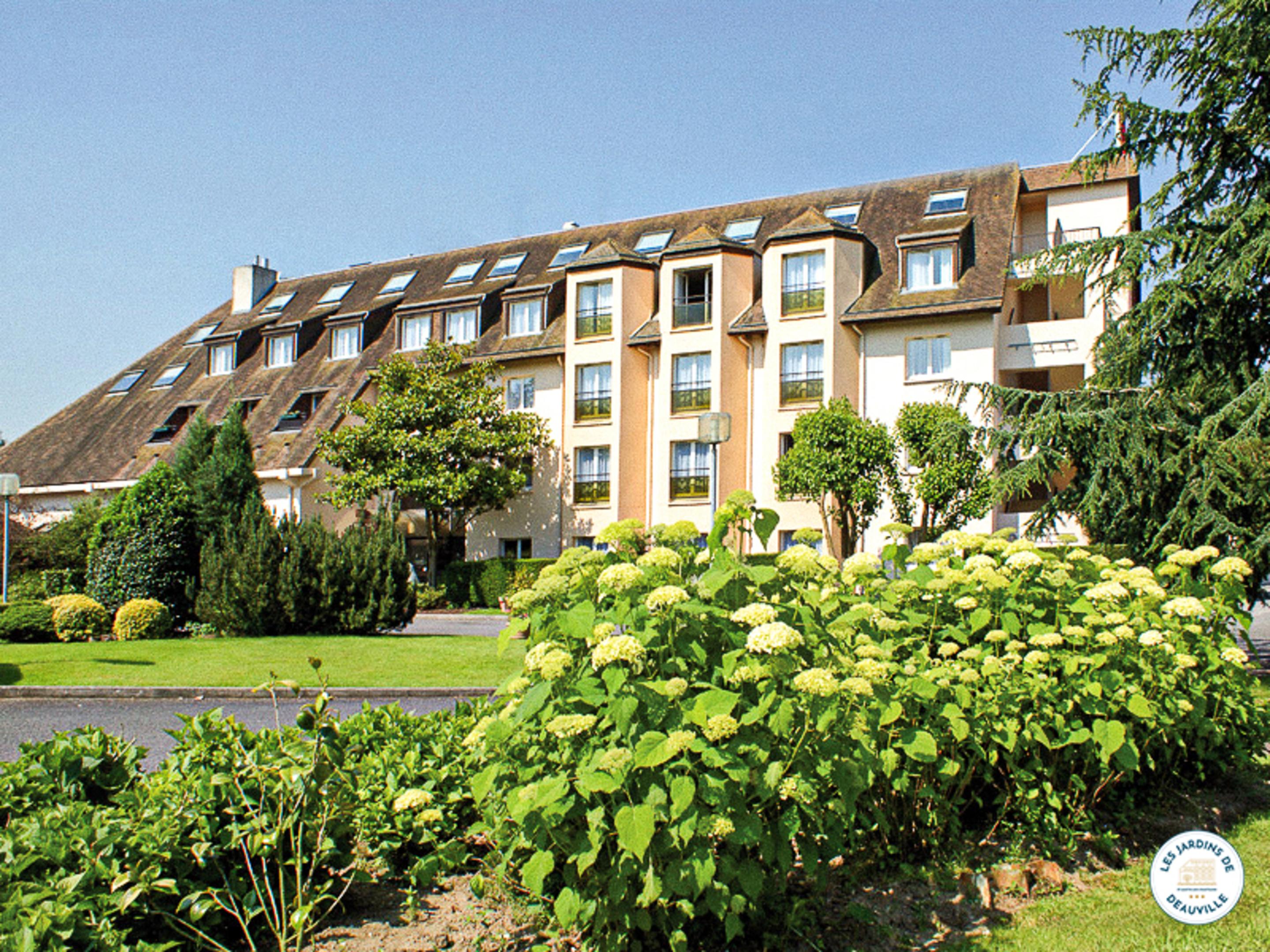 Hotel Les Jardins De Deauville Saint-Martin-aux-Chartrains Eksteriør billede