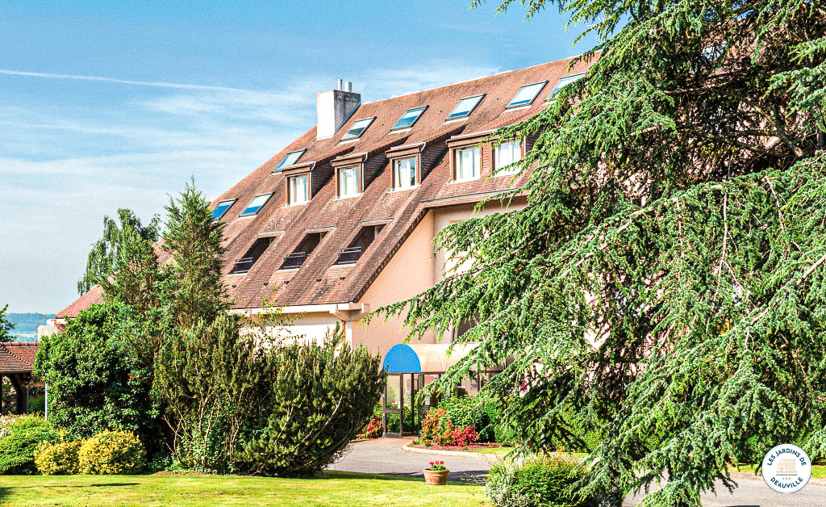 Hotel Les Jardins De Deauville Saint-Martin-aux-Chartrains Eksteriør billede